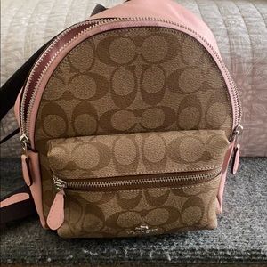 Coach mini backpack